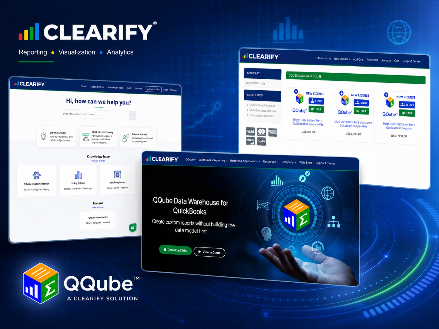 CLEARIFY and QQube: New Branding, Clearer Messaging, Better Support